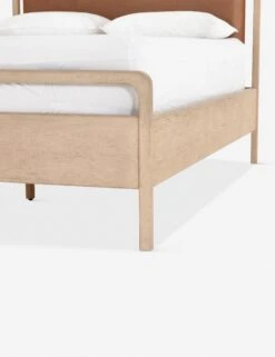 Tierney Leather Bed -Lulu Andgeorgia Shop 108480 004 det 1