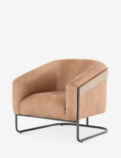 Gianni Leather Accent Chair -Lulu Andgeorgia Shop 108728 003 prm 1