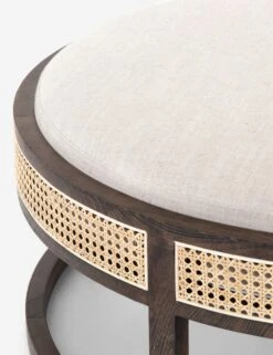 Lindsay Round Ottoman -Lulu Andgeorgia Shop 109115 005 det 3