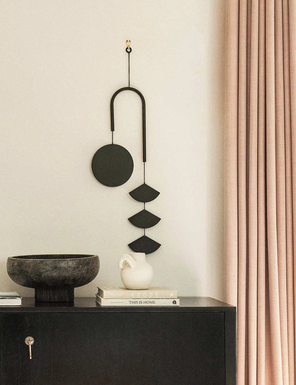 Circle & Line Rise Wall Hanging 1 Circle & Line Rise Wall Hanging