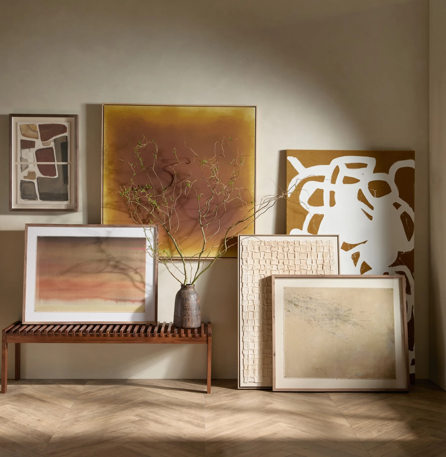 Abstract Ombre 04 Wall Art By Roseanne Kenny 4 Abstract Ombre 04 Wall Art By Roseanne Kenny - Image 4