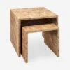 Raisa Burl Wood Nesting Side Tables (Set Of 2) -Lulu Andgeorgia Shop 20BEDF NENA