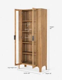 Andrade Curio Cabinet -Lulu Andgeorgia Shop 224974 001 opn 1 1