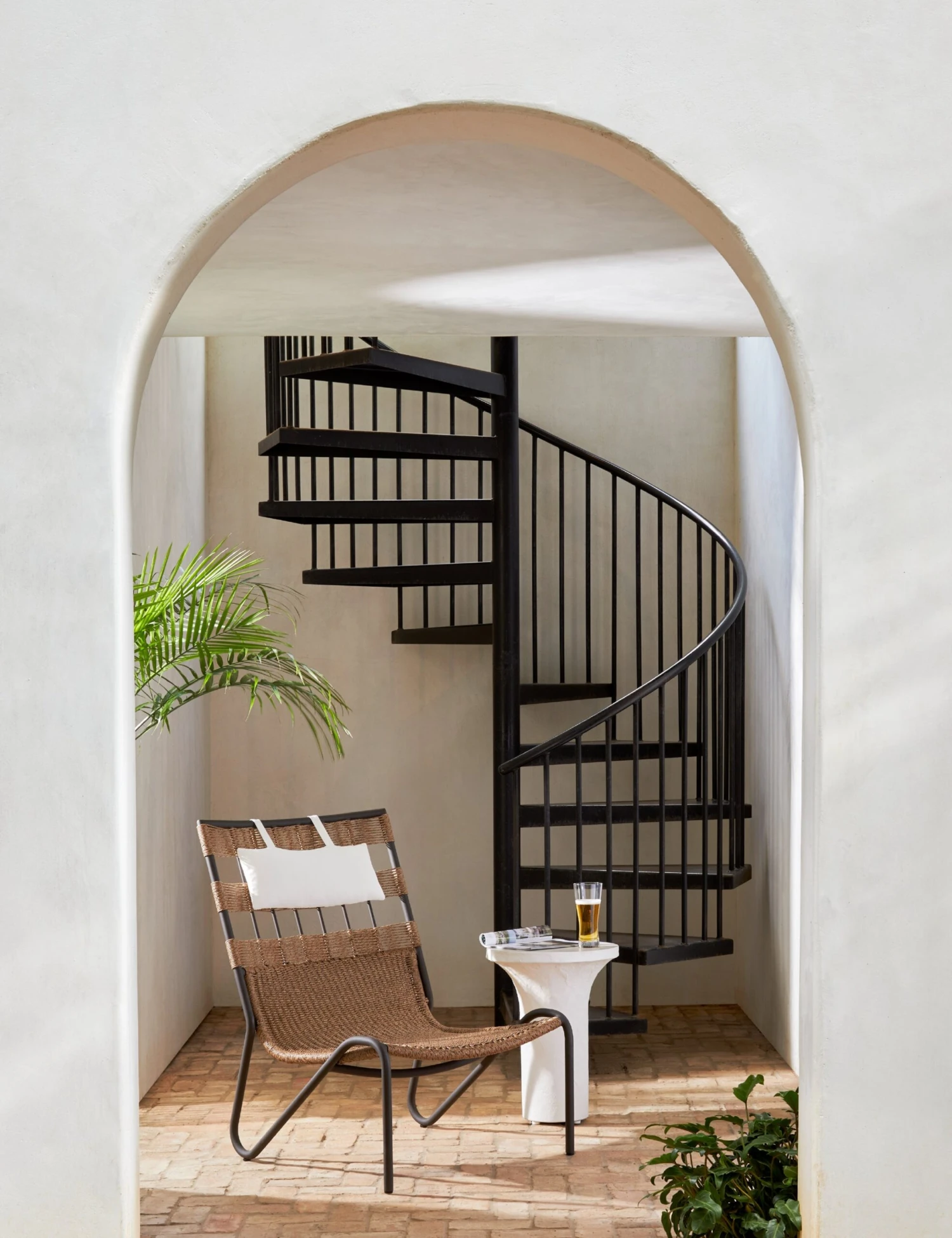 Ramos Tall Round Side Table 2 Ramos Tall Round Side Table - Image 2