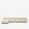 Tomasso Sectional Sofa With Ottoman -Lulu Andgeorgia Shop 241255 001 FRT 1