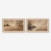 Hillside Haze IV + Hillside Haze II Diptych Wall Art (Set Of 2) By Aileen Fitzgerald -Lulu Andgeorgia Shop 247772 001 PRM 1