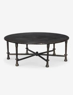 Leblanc Indoor / Outdoor Round Coffee Table By Amber Lewis X Four Hands -Lulu Andgeorgia Shop 247885 001 PRM 1