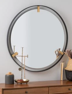 Gideon Round Mirror 4 Gideon Round Mirror -Lulu Andgeorgia Shop 41925 6