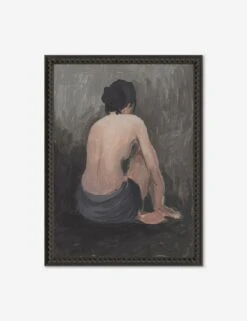 Nude Back Study Wall Art By Ryan Brown