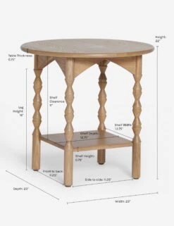 Topia Round Side Table By Ginny Macdonald -Lulu Andgeorgia Shop 7 TopiaSideTable Natural16992