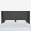 Adara Headboard 12 Adara Headboard -Lulu Andgeorgia Shop AdaraHeadboard CharcoalLinen 431FZMCHR 1 1