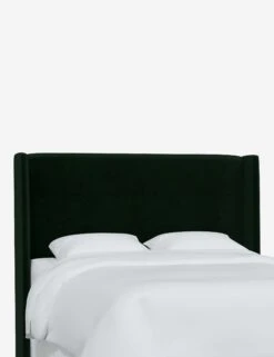 Adara Headboard -Lulu Andgeorgia Shop AdaraHeadboard EmeraldVelvet 431FMHRVLVEMR