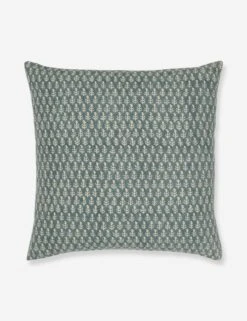 Agnes Linen Pillow -Lulu Andgeorgia Shop AgnesLinenPillow Blue A0654999B 17280
