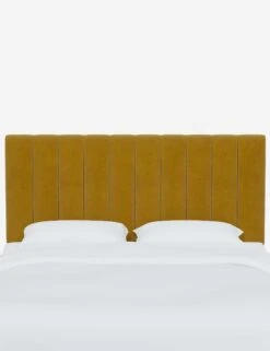 Aliyah Headboard -Lulu Andgeorgia Shop AliyahHeadboard CitronellaVelvet 3650TMNCCTRNLL 1