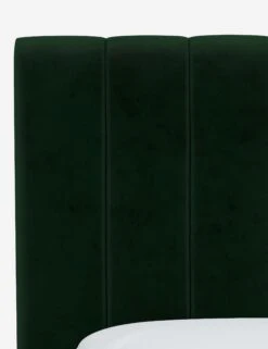 Aliyah Headboard -Lulu Andgeorgia Shop AliyahHeadboard EmeraldVelvet 3650TMHRVLVEMR 3