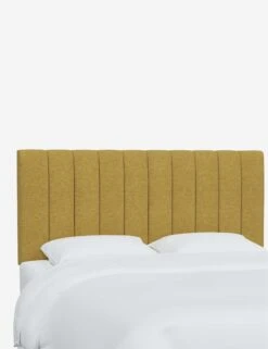 Aliyah Headboard -Lulu Andgeorgia Shop AliyahHeadboard GoldenLinen 3650TZMGLD