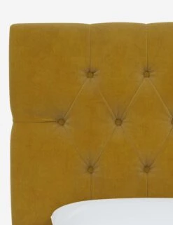 Amarise Headboard -Lulu Andgeorgia Shop AmariseHeadboard CitronellaVelvet 540TMNCCTRNLL 3