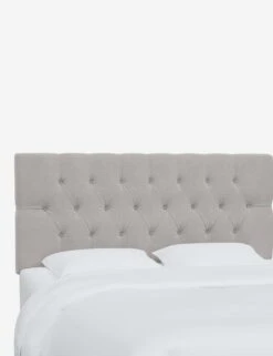 Amarise Headboard -Lulu Andgeorgia Shop AmariseHeadboard MineralVelvet 540TTTNMNR