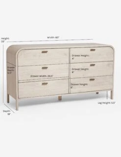 Brooke 6-Drawer Dresser -Lulu Andgeorgia Shop Arch6 DrawerDresser 0580 359382f5 e469 413a 9032 27f1080e612c