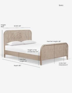 Brooke Platform Bed -Lulu Andgeorgia Shop ArchBed Queen 0600Queen