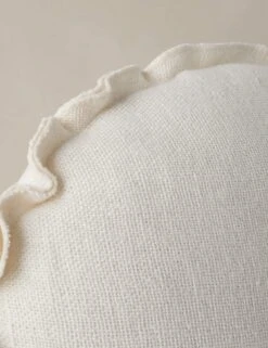 Arlo Linen Round Pillow -Lulu Andgeorgia Shop ArloLinenPillow Ivory Round A0657493 1333 1