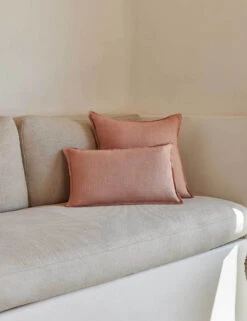 Arlo Linen Pillow -Lulu Andgeorgia Shop ArloPillowVignettes 6666 SITECROP 2 TERRACOTTA 1 e1d64a38 e5b9 4dea 86a0 d050b921a20f