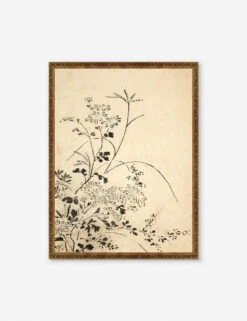 Autumn Flowers And Grasses Print By Miyazaki Yūzen