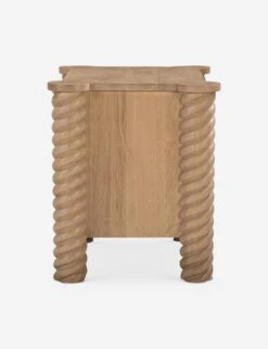 Treccia Nightstand By Gillian Segal For Moe's -Lulu Andgeorgia Shop BB 1031 24 Trecciaside silo