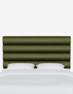 Bailee Headboard -Lulu Andgeorgia Shop BaileeHeadboard PineVelvet CHB0150MJSPN 1