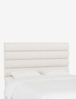 Bailee Headboard -Lulu Andgeorgia Shop BaileeHeadboard SnowVelvet CHB0150TTNSNW