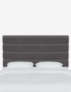 Bailee Headboard -Lulu Andgeorgia Shop BaileeHeadboard SteelVelvet CHB0150TTNSTL 1