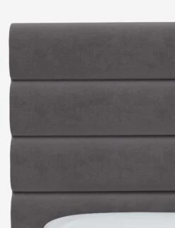 Bailee Headboard -Lulu Andgeorgia Shop BaileeHeadboard SteelVelvet CHB0150TTNSTL 3