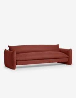 Banks Sofa -Lulu Andgeorgia Shop BanksSofa TerracottaLinen L0474297 196 Product