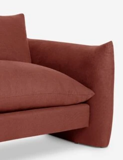 Banks Sofa -Lulu Andgeorgia Shop BanksSofa TerracottaLinen L0474297 198 Product