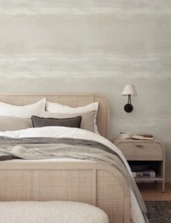 Serene Reflection Wallpaper By Carol Benson -Lulu Andgeorgia Shop BedroomI 0636 MoroccanWallpaper CC1254 SITECROP