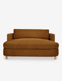 Belmont Media Lounger By Ginny Macdonald -Lulu Andgeorgia Shop BelmontMediaLounger Cognac Velvet16571