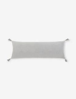 Bianca Velvet Pillow By Pom Pom At Home -Lulu Andgeorgia Shop Biancagreylong