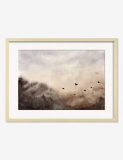 Bird Landscape Print By Renata Tot Ivezić 11 Bird Landscape Print By Renata Tot Ivezić -Lulu Andgeorgia Shop BirdLandscapeNaturalFrame