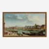 A View Of Paris With The Ile De La Cité Wall Art By Jean-Baptiste Raguenet -Lulu Andgeorgia Shop BronzeGoldFrameUpdate ViewofParis