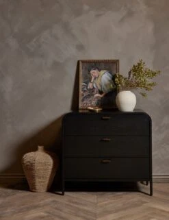 Brooke 3-Drawer Dresser -Lulu Andgeorgia Shop Brooke3 DrawerDresser Black A0654295
