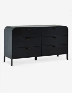 Brooke 6-Drawer Dresser -Lulu Andgeorgia Shop Brooke6 DrawerDresser Black A0654294 449