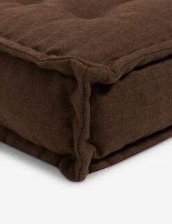 Camden Floor Pillow -Lulu Andgeorgia Shop CamdenFloorCushion Walnut A0658651 0167