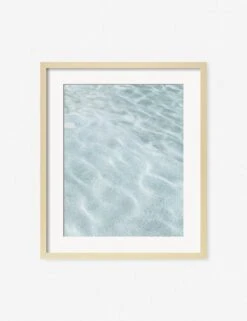 Byron Pool Photography Print By Carley Rudd -Lulu Andgeorgia Shop CarleyRuddByronPoolNaturalFrame