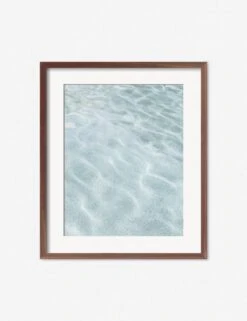 Byron Pool Photography Print By Carley Rudd -Lulu Andgeorgia Shop CarleyRuddByronPoolWalnutFrame