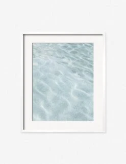 Byron Pool Photography Print By Carley Rudd -Lulu Andgeorgia Shop CarleyRuddByronPoolWhiteFrame