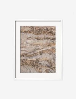 Desert Layers Photography Print By Carley Rudd -Lulu Andgeorgia Shop CarleyRuddDesertLayersWhiteFramedPrint