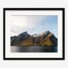Fjords Photography Print By Carley Rudd -Lulu Andgeorgia Shop CarleyRuddFjordsBlackFramedPrint