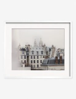 Montmatre Photography Print By Carley Rudd -Lulu Andgeorgia Shop CarleyRuddMontmatreWhiteFramedPrint