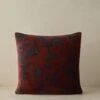 Carmine Velvet Pillow -Lulu Andgeorgia Shop CarmineVelvetPillow Sangria Square A0658536B