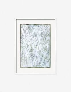 Carved Botanical Wall Art By Laurel-Dawn Latshaw -Lulu Andgeorgia Shop CarvedBotanicalWhiteFrame